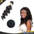 100% raw european human hair eurasian loose wave for black women